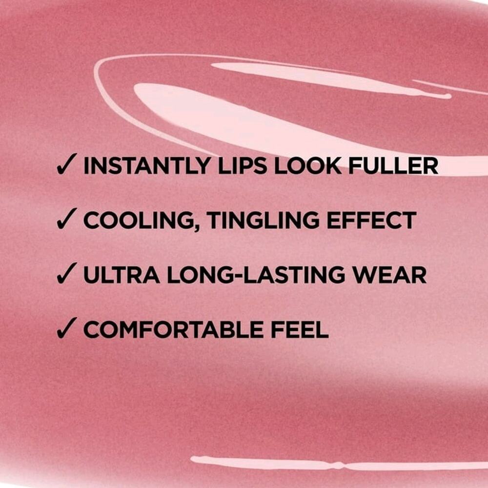 Loreal Infallible Pro Gloss Plump Lip Gloss Radiant Mauve 604 - Picture 9 of 11